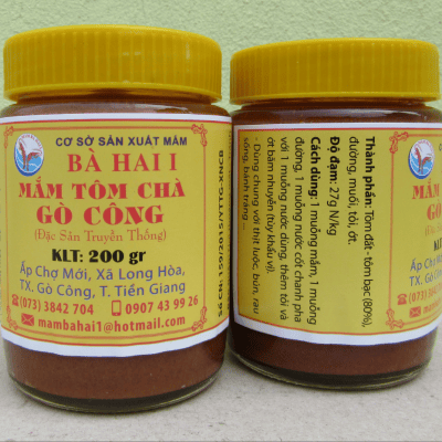 Mắm Tôm Chà Gò Công