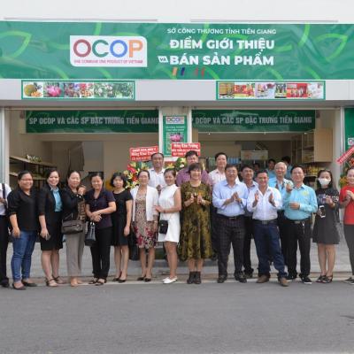 Điểm giới thiệu và bán sản phẩm OCOP đầu tiên của Tiền Giang.